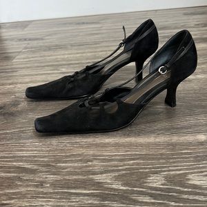 Paolo Black Closed-toe Heel 🌺🌺🌸